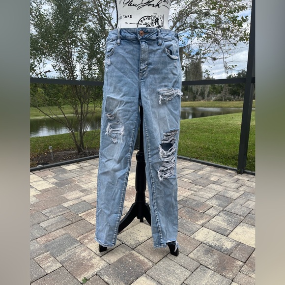 American Eagle Outfitters Denim - American Eagle Next level Distressed stretch jeggings